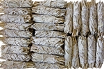 Wholesale California White Sage Mini Smudges 4"L (Long Style) (Pack of 50)