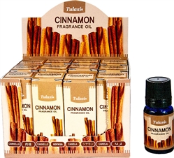 Wholesale Tulasi Cinnamon Fragrance Oil 10 ML - 1/3 FL. OZ. (12/Box).