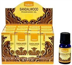 Wholesale Tulasi Sandalwood Fragrance Oil 10 ML - 1/3 FL. OZ. (12/Box).