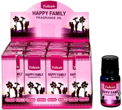Wholesale Tulasi Happy Family Fragrance Oil 10 ML - 1/3 FL. OZ. (12/Box).
