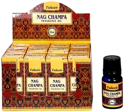 Wholesale Tulasi Nag Champa Fragrance Oil 10 ML - 1/3 FL. OZ. (12/Box).