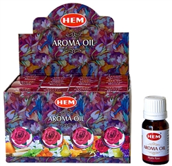 Wholesale Hem Mystic Rose Aroma Oil 10 ML - 1/3 FL. OZ. (12/Box)