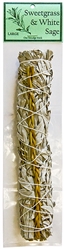 Wholesale White Sage with Sweetgrass 9"L (Large)