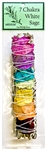 Wholesale 7 Chakra White Sage with 7 Color Rose Petals 7"L (Medium)