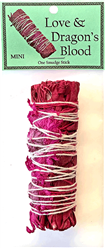 Wholesale Love Dragon's Blood Sage Mini 4"L