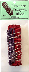 Wholesale Lavender & Dragon's Blood Sage Mini 4"L