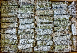 Wholesale White Sage & Rosemary Smudge 4"L (Mini) (Pack of 100)