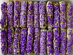 Wholesale White Sage & Purple Sinuata Flowers 7"L (Medium) (Pack of 25)