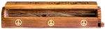 Wholesale Wooden Coffin Box Peace 12"L