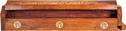 Wholesale Wooden Coffin Box - Tree of Life 12"L