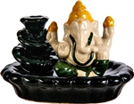 Wholesale Ganesh Ceramic Backflow Burner - Green