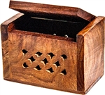 Wholesale Wooden Carved Box 2"x 3"x 2"