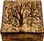 Wholesale Wooden Carved Box - Tree of Life Antiqued 7.5"x 7.5"