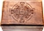Wholesale Wooden Carved Box - Celtic Cross 4"x 6"