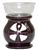 Wholesale Brown Soapstone Ankh Aroma Lamp 3.5"H