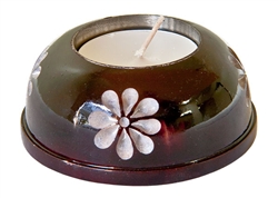 Wholesale Brown Soapstone Candle Burner 3"D