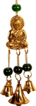 Wholesale Brass Wind Chime with Beads - Buddha 9"L