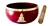 Wholesale Buddha Brass Tibetan Singing Bowl - Red  5"D