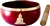 Wholesale Buddha Brass Tibetan Singing Bowl - Red  6"D