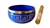 Wholesale Om Brass Tibetan Singing Bowl - Blue 4"D