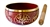 Wholesale Tree of Life Brass Tibetan Singing Bowl - Red  5"D