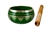 Wholesale Flower Of Life Brass Tibetan Singing Bowl - Green 4"D