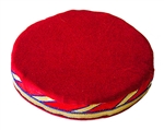 Wholesale Tibetan Singing Bowl Cushion Red (Medium) 5"D, 1"H