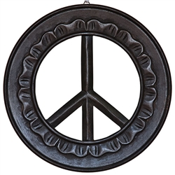 Wholesale Peace Wood Wall Hanging - 12"D