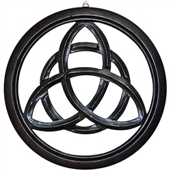 Wholesale Triquetra Wood Wall Hanging 12"D