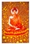 Wholesale Buddha Tapestry 69"x108" (Red-Orange)