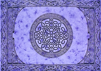 Wholesale Celtic Pentacle Tapestry 72"x 108" (Purple)