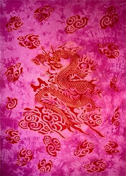 Wholesale Dragon Tapestry 72"x 108" (Purple)