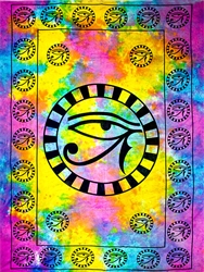 Wholesale Egyptian Eye Tapestry 69'x108' (Tiedye)