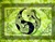 Wholesale Yin Yang Dragon Tapestry 69'x108' (Green)
