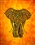 Wholesale Elephant Tapestry 69"x108" (Orange)