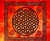 Wholesale Flower of Life Tapestry 72"x108" (Red)