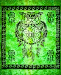 Wholesale Dream Catcher Tapestry 72"x108" (Green)