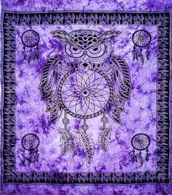 Wholesale Dream Catcher Tapestry 72"x108" (Purple)