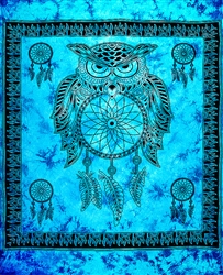 Wholesale Dream Catcher Tapestry 72"x108" (Turquoise)