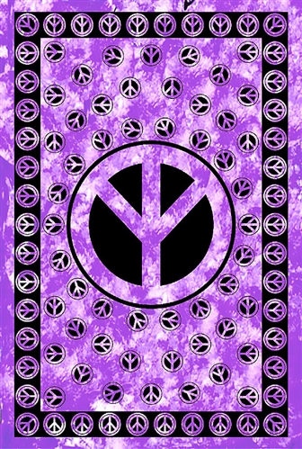 Wholesale Peace Sign Tapestry 72