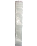 Clear Plastic Zip Lock Bag 2"x12" (Pack of 100)