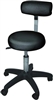 Hydraulic Adjustable Beauty Salon Stool With Backrest Black ST-002