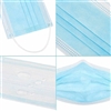 Single Use Disposable Face Mask (Pack of 10), Blue/White
