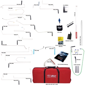 Our most popular locksmith set available, the Super Combo is the least expensive set that includes all of the in-the-door tools available. A favorite of locksmith professionals and organizations worldwide.