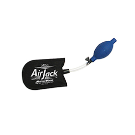 A starter air wedge designed to replace the use of a wedge on vehicles with soft metal b-pillars. Our Air Jackï¿½ air wedges are the industry standard and best-selling available.