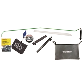 This Jack Set variant includes the larger Super Air Jackï¿½ and both sizes of the One Hand Jack tool.