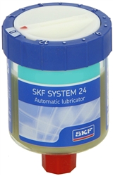 SKF LAGD 125/WA2 Automatic Grease Lubricator, System 24, Disposable, 125mL LGWA 2 Grease, Wide Temperature Range, Mineral Oil Based, Type Lithium Complex Grease