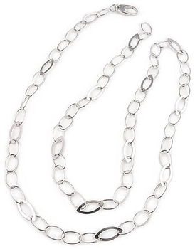 100cm Sterling Silver Chain Necklace by Paula Rosellini