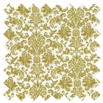 Home for the Holidays Damask Gold 03265-77 from Benartex