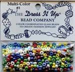 Multi-Color Glass Beads Dress It Up #2612 from Jesse James